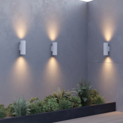 MAYTONI Lampa ścienna (kinkiet) Shim 24W LED 1700lm 3000K 80 CRI  O303WL-L24W3K