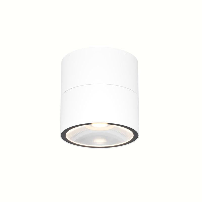 MAYTONI Spot reflektor sufitowy 1punktowy Natynkowy Obrotowy Spin 12W LED 1050lm 3000K 80 CRI O310CL-L12W3K