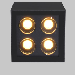 MAYTONI Spot reflektor sufitowy 1punktowy Natynkowy Ares 8W LED 500lm 3000K 80 CRI O309CL-L8GF3K