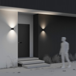 MAYTONI Oświetlenie architektoniczne Fulton 6W LED 400lm 3000K 80 CRI  O573WL-L6B