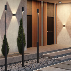 MAYTONI Oświetlenie architektoniczne Fulton 6W LED 400lm 3000K 80 CRI  O572WL-L6B