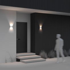 MAYTONI Oświetlenie architektoniczne Strato 6W LED 600lm 3000K 80 CRI  O417WL-L6W3K