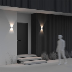 MAYTONI Oświetlenie architektoniczne Strato 4W LED 400lm 3000K 80 CRI  O417WL-L4W3K