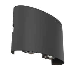 MAYTONI Oświetlenie architektoniczne Strato 4W LED 400lm 3000K 80 CRI  O417WL-L4GR3K