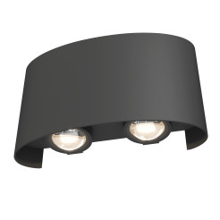 MAYTONI Oświetlenie architektoniczne Strato 4W LED 400lm 3000K 80 CRI  O417WL-L4GR3K