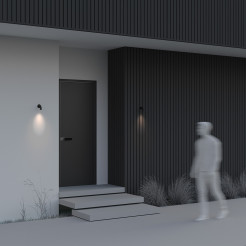 MAYTONI Lampa ścienna (kinkiet) Sleek LED 3000K 150lm O477WL-L2GF3K