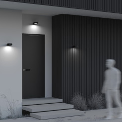 MAYTONI Lampa ścienna (kinkiet) Share 12W LED 1200lm 3000K 80 CRI  O443WL-L12GF3K
