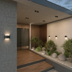 MAYTONI Oświetlenie architektoniczne Pull 5W LED 300lm 3000K 80 CRI  O412WL-L5GF3K