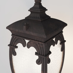 MAYTONI Słupek oświetleniowy Fleur 60W E27 O414FL-01BZ1