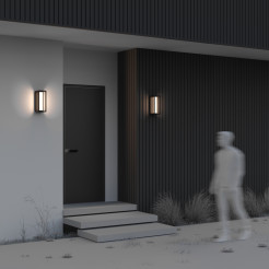 MAYTONI Lampa ścienna (kinkiet) Expo LED 3000K 650lm O480WL-L12B3K