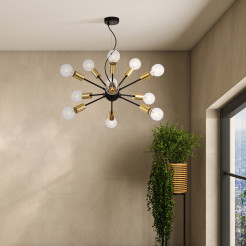MAYTONI Lampa wisząca Jackson 7W E27 T546PL-12B
