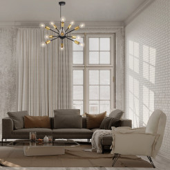 MAYTONI Lampa wisząca Jackson 7W E27 T546PL-12B