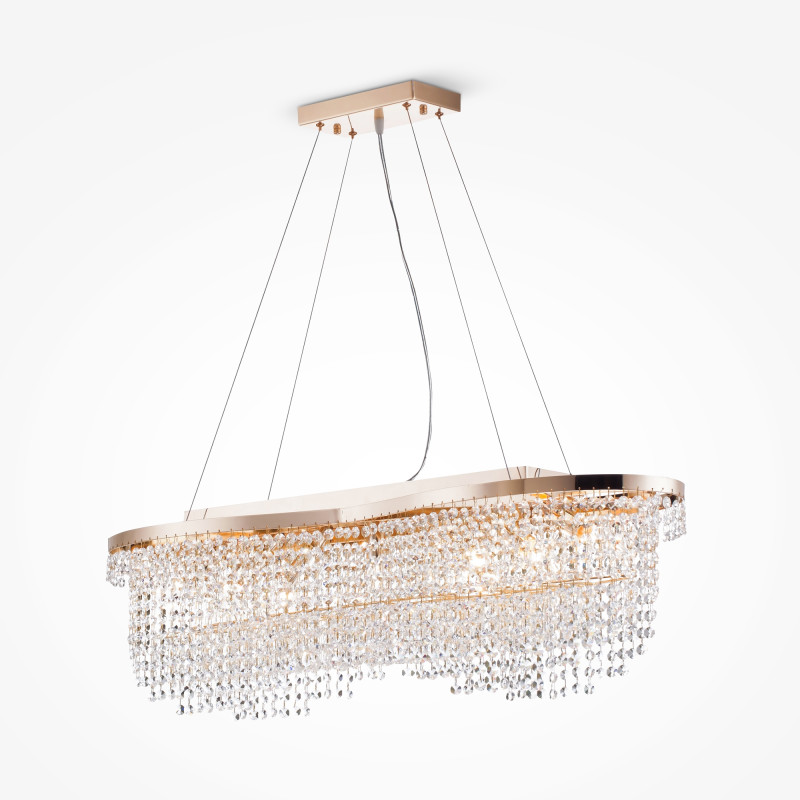 MAYTONI Żyrandol Toils 60W E14 DIA600-07-G