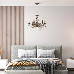 MAYTONI Żyrandol Grace 60W E14 RC247-PL-06-R