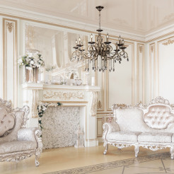 MAYTONI Żyrandol Grace 60W E14 RC247-PL-10-R