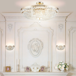 MAYTONI Żyrandol Ottilia 60W E14 DIA700-CL-12-G