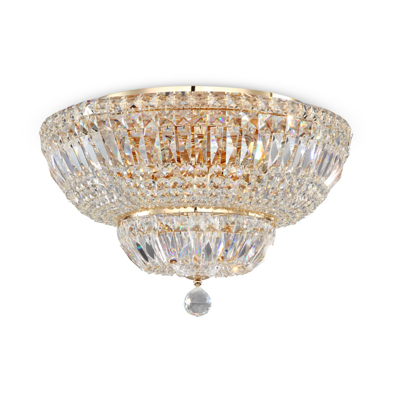 MAYTONI Żyrandol Basfor 60W E14 DIA100-CL-12-G