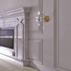 MAYTONI Lampa ścienna (kinkiet) Sevilla 60W E14 DIA004-01-G