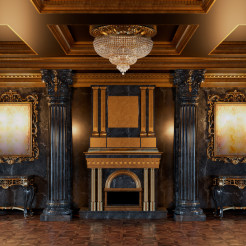 MAYTONI Żyrandol Palace 60W E27 DIA890-CL-18-G