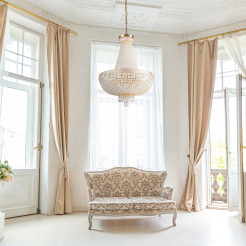 MAYTONI Żyrandol Bella 60W E14 DIA750-TT50-WG