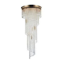 MAYTONI Żyrandol Cascade 60W E14 DIA522-CL-12-G