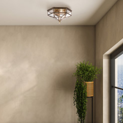 MAYTONI Lampa sufitowa Zeil 60W E27 H356-CL-03-BZ