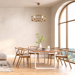 MAYTONI Lampa wisząca Bowi 40W E14 H009PL-06G