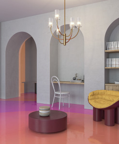 MAYTONI Lampa wisząca Arco 40W G9 MOD223PL-03BS