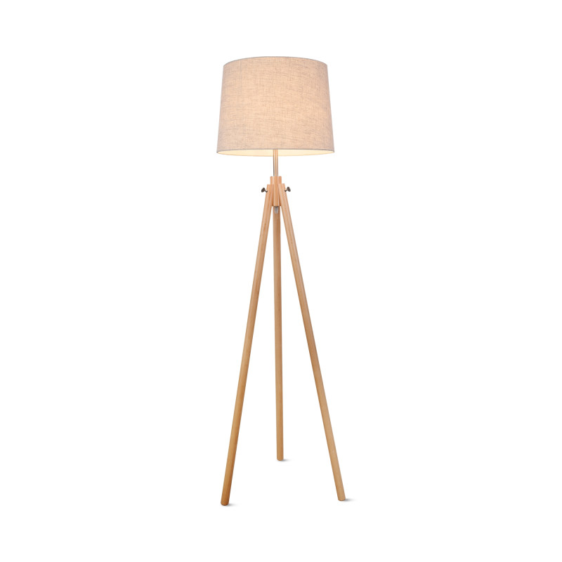 MAYTONI Lampa podłogowa Calvin 60W E27 Z177-FL-01-BR
