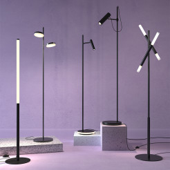 MAYTONI Lampa podłogowa Estudo 11W LED 730lm 3000K 82 CRI  Z010FL-L8B3K