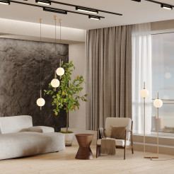 MAYTONI Lampa podłogowa The Sixth Sense 12W LED 750lm 3000K 70 CRI  Z020FL-L12BS3K