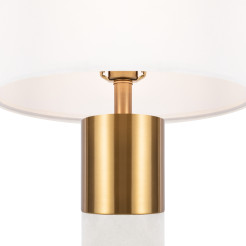 MAYTONI Lampa stołowa Bianco 60W E27 Z030TL-01BS