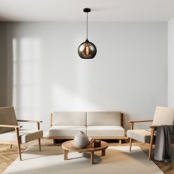 MAYTONI Lampa wisząca Bergen 60W E27 T314-11-B