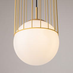 MAYTONI Lampa wisząca Telford 60W E27 P363PL-01G