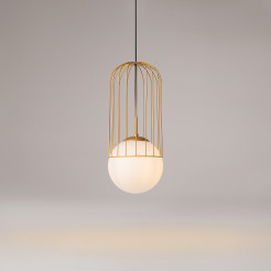 MAYTONI Lampa wisząca Telford 60W E27 P363PL-01G