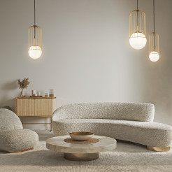 MAYTONI Lampa wisząca Telford 60W E27 P362PL-01G