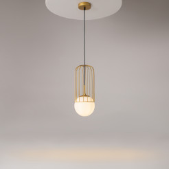 MAYTONI Lampa wisząca Telford 60W E27 P362PL-01G