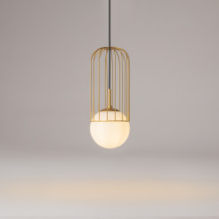 MAYTONI Lampa wisząca Telford 60W E27 P362PL-01G