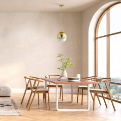 MAYTONI Lampa wisząca Fermi 60W E27 P140-PL-110-1-G