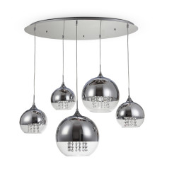 MAYTONI Lampa wisząca Fermi 60W E27 P140-PL-170-5-N