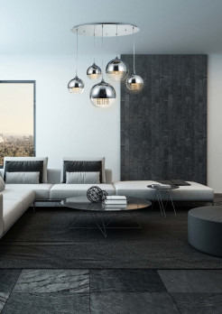 MAYTONI Lampa wisząca Fermi 60W E27 P140-PL-170-5-N