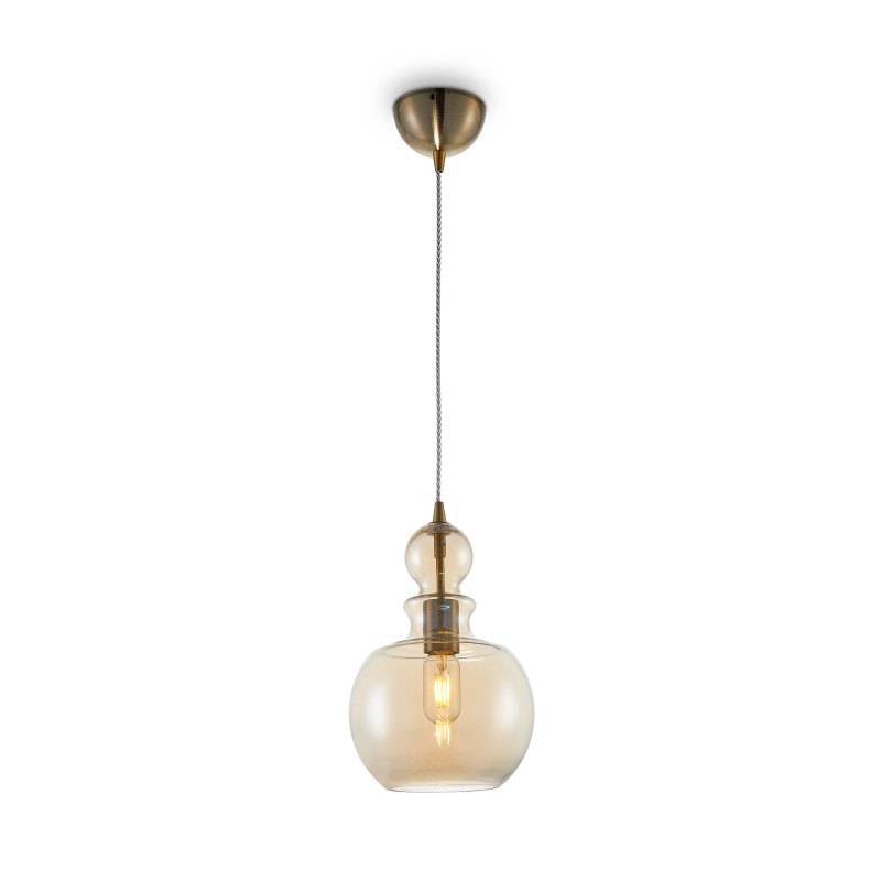 MAYTONI Lampa wisząca Tone 60W E27 P003PL-01BZ