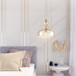 MAYTONI Lampa wisząca Tone 60W E27 P001PL-01BZ