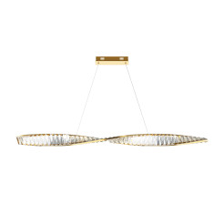 MAYTONI Lampa wisząca Krone 36W LED 2600lm 3000K 80 CRI  P097PL-L36BS3K