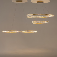 MAYTONI Lampa wisząca Krone 36W LED 2600lm 3000K 80 CRI  P097PL-L36BS3K