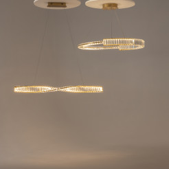 MAYTONI Lampa wisząca Krone 27W LED 1900lm 3000K 80 CRI  P097PL-L28BS3K