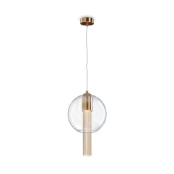 MAYTONI Lampa wisząca Flusso 12W GU10 P095PL-01BZ1
