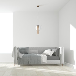 MAYTONI Lampa wisząca Flusso 12W GU10 P095PL-01BZ1
