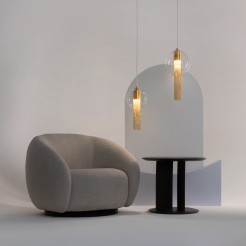 MAYTONI Lampa wisząca Flusso 12W GU10 P095PL-01BZ1