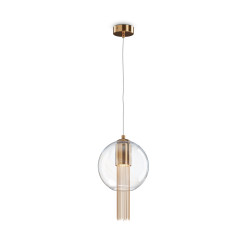 MAYTONI Lampa wisząca Flusso 12W GU10 P095PL-01BZ